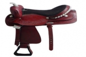 Western barrel saddle 