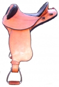 Half Bread Saddle